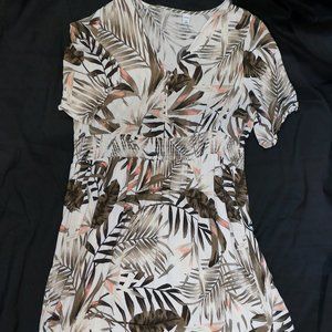 Waist-Defined Wrap-Front Crepe Midi for Women